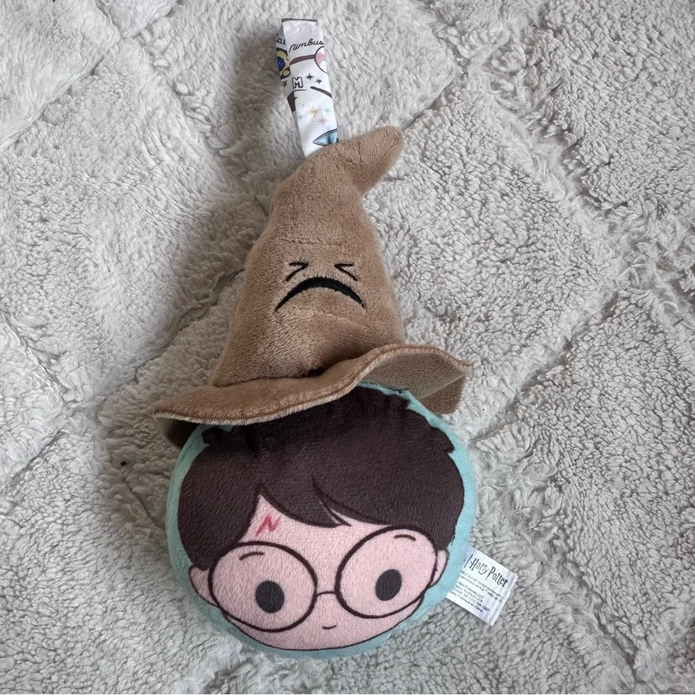 Harry Potter | Kids Preferred Sorting Hat Mirror On The Go Rattle Plush Toy
